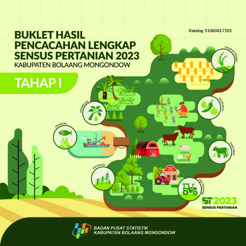 Buklet Hasil Pencacahan Lengkap Sensus Pertanian 2023 - Tahap I Kabupaten Bolaang Mongondow